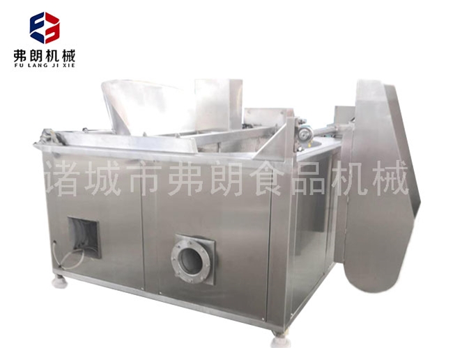 Gas frying machine