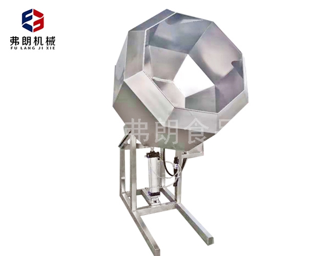 Octagonal mixing machine